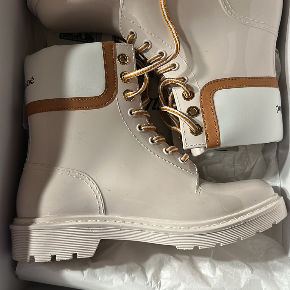 NEW SeeByChloe rain boots - Picture 2 of 9